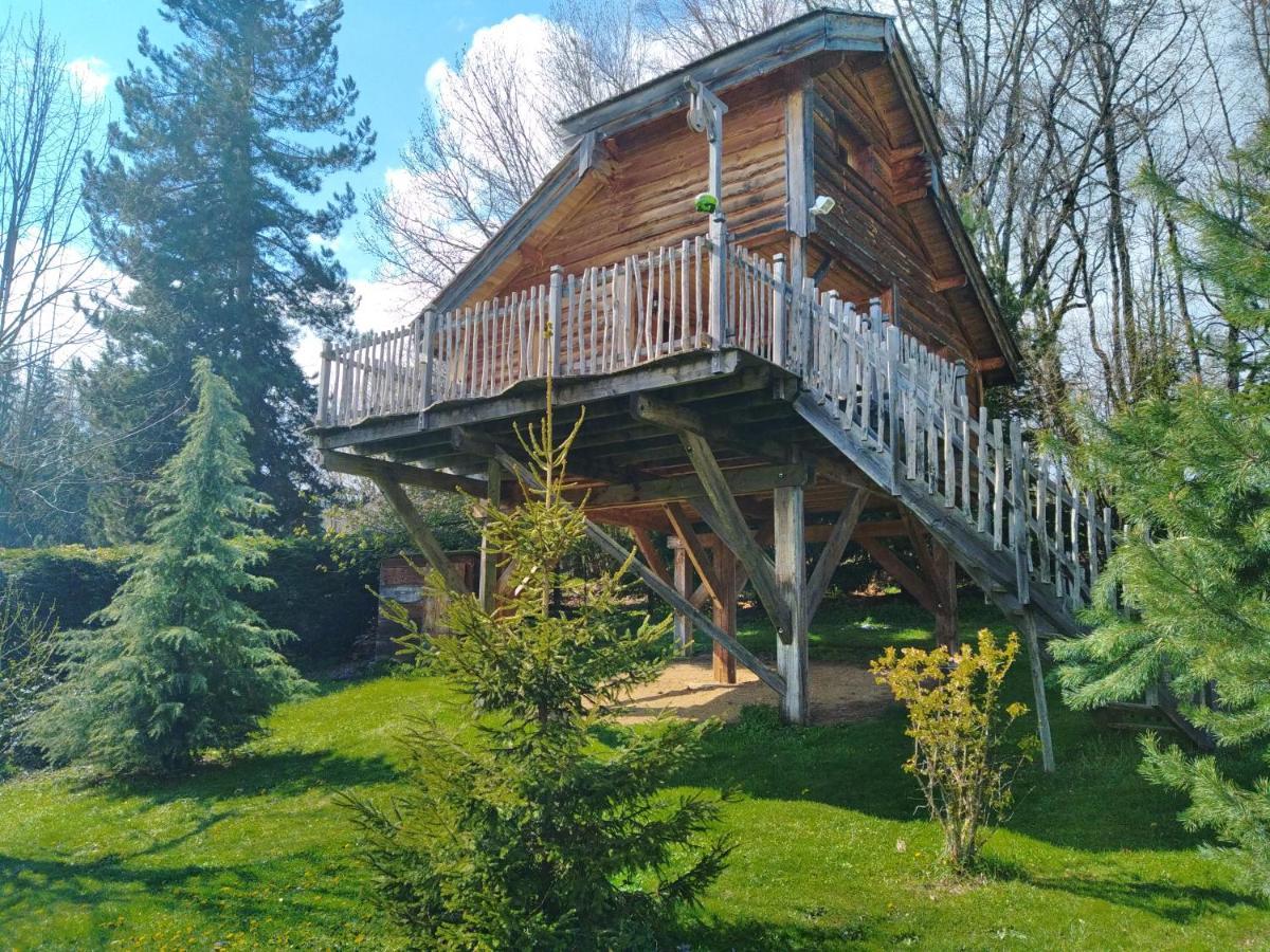 La Cabane A L'Oree Des Bornes Évires Екстериор снимка