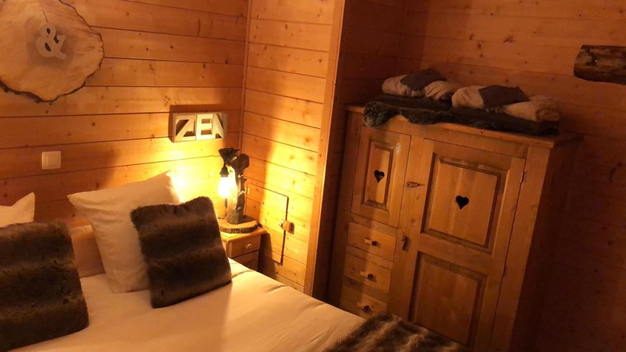 La Cabane A L'Oree Des Bornes Évires Екстериор снимка
